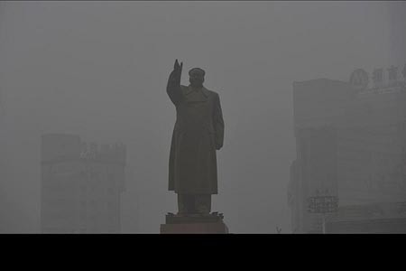 آلودگی هوا در استان لیائونینگ، چین