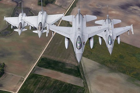 عکسهای جالب,تصاویر دیدنی,جنگنده های اف 16
