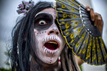 عکسهای جالب,عکسهای جذاب, جشنواره روز مردگان