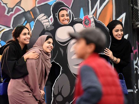 عکسهای جالب,عکسهای جذاب,زنان عربستانی