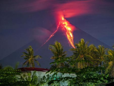 عکسهای جالب,عکسهای جذاب, کوه آتشفشانی