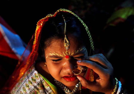 عکسهای جالب,عکسهای جذاب, دختربچه هندی 