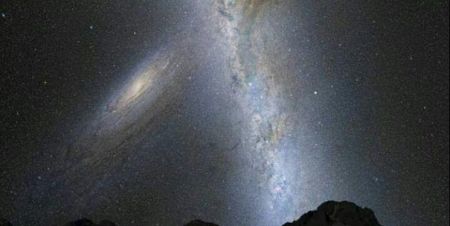  اخبار علمی , خبرهای علمی, برخورد کهکشان راه شیری و آندرومدا
