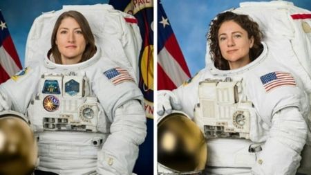 اخبار,اخبار علمی,پیاده روی دو فضانورد آمریکایی