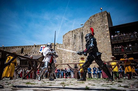 عکسهای جالب,عکسهای جذاب,نبرد قرون وسطایی 