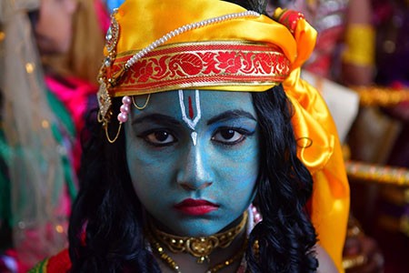 عکسهای جالب,عکسهای جذاب,کریشنای خدای هندو 