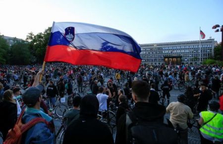 اخبار,اخبار بین الملل,تظاهرات با دوچرخه علیه دولت در اسلوونی