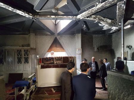  اخبار اجتماعی ,خبرهای اجتماعی,آتش‌سوزی مقبره «استرو مردخای