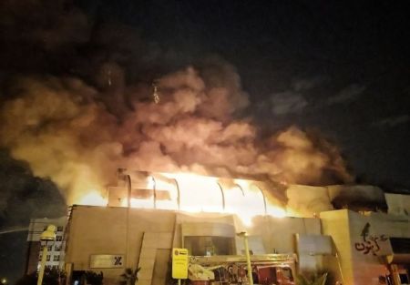 اخبار,اخبار حوادث,آتش‌سوزی در مرکز تجاری زیتون تهران