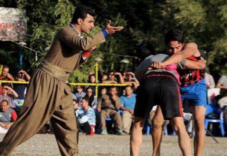 ورزش زوران: نبرد پهلوانان در قلب کرمانشاه