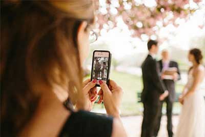 حریم خصوصی در مراسم عروسی